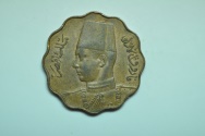 World Coins - Egypt; 5 Milliemes AH1362 - 1943  Unc