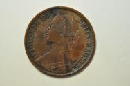 World Coins - Great Britain; Farthing 1865
