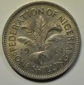 World Coins - Nigeria - British Protectorate; Shilling 1961
