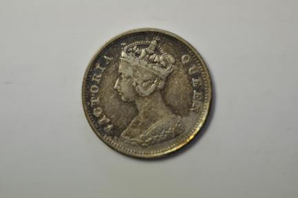 World Coins - Hong Kong; Silver 10 Cents 1899