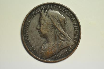 World Coins - Great Britain; Penny 1900
