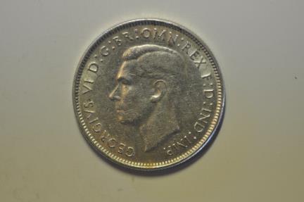 World Coins - Australia; Silver Florin 1942 (m)