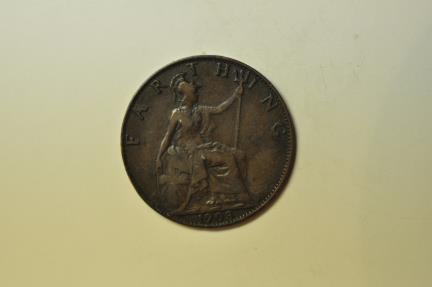 World Coins - Great Britain; Farthing 1903