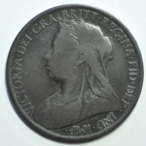 World Coins - Great Britain; Penny 1899