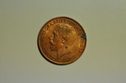 World Coins - Great Britain; Farthing 1921