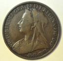 World Coins - Great Britain; Penny 1900