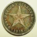 World Coins - Cuba  Silver 10 Centavos 1915