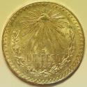 World Coins - Mexico Silver Peso 1932   UNC