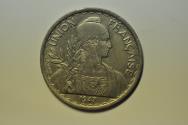 World Coins - French Indo-China; Piastre 1947  AU
