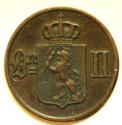 World Coins - Norway Bronze Ore 1897