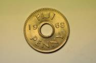 World Coins - Fiji; Penny 1968  BU