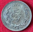 World Coins - Mexico Bronze 5 Centavos 1926 Mo
