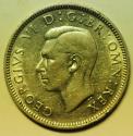 World Coins - Great Britain Silver Shilling 1942   XF