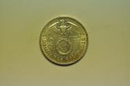 World Coins - Germany Third Reich; Silver 2 Reichsmark  1938 E
