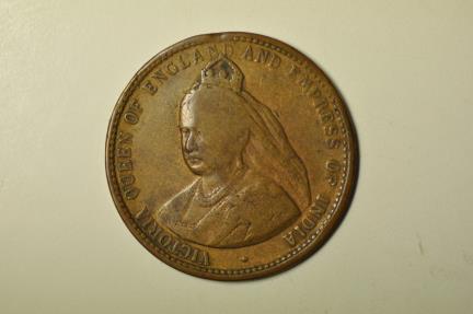 World Coins - Great Britain; Token Victoria - In Commemaration of the Longest Reign in British History 1837-1897