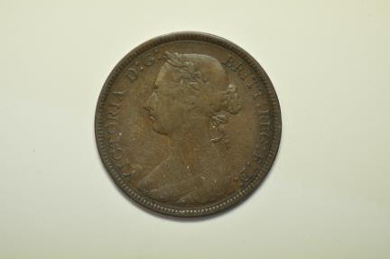 World Coins - Great Britain; 1/2 Penny 1884