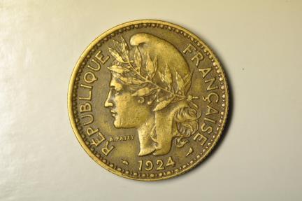 World Coins - Cameroon; 2 Francs 1924