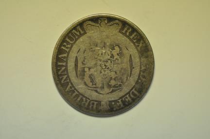 World Coins - Great Britain; Silver 1/2 Crown 1817