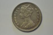 World Coins - Hong Kong; Silver 10 Cents 1890