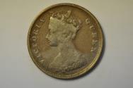World Coins - Hong Kong; Silver 10 Cents 1898