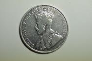 World Coins - Canada New Foundland; Silver 50 Cents 1917-C