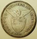 World Coins - Philippines - US Administration Silver 50 Centavos 1919-S
