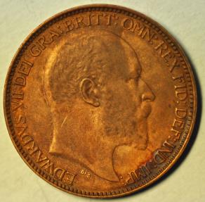 World Coins - Great Britain; Farthing 1904