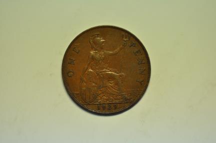 World Coins - Great Britain; Penny 1929