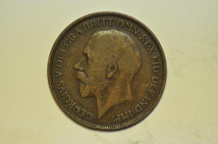 World Coins - Great Britain; Penny 1914