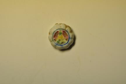 World Coins - Thailand; Chinese Porcelain Gambling Token no date - 1800's/ early 1900's