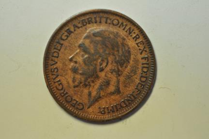 World Coins - Great Britain; Farthing 1928