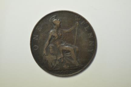 World Coins - Great Britain; Penny 1907