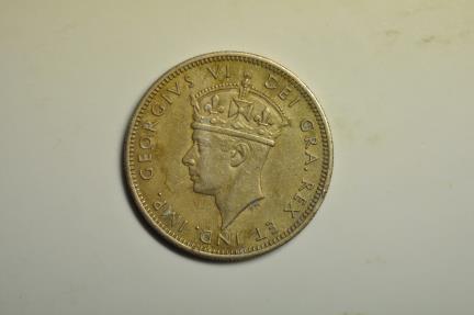 World Coins - Cyprus; Shilling 1947