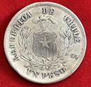 World Coins - Chile Silver Peso 1875