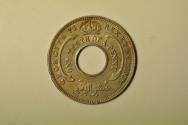 World Coins - British West Africa; 1/10 Penny 1944
