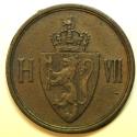 World Coins - Norway Bronze Ore 1906   XF