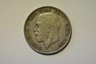 World Coins - Great Britain; Silver 1/2 Crown 1921