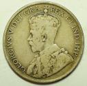 World Coins - Canada Newfoundland Silver 50 Cents 1917-C