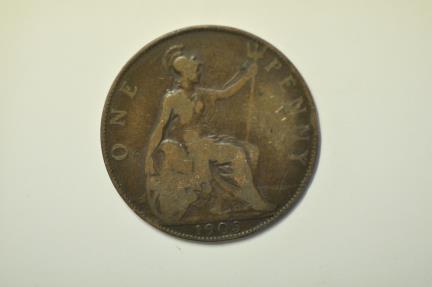 World Coins - Great Britain; Penny 1905