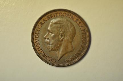 World Coins - Great Britain; Farthing 1936  UNC