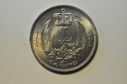 World Coins - Libya; 2 Piastres 1952   UNC