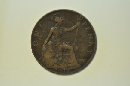 World Coins - Great Britain; Penny 1912