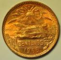 World Coins - Mexico 20 Centavos 1966-Mo UNC