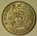 World Coins - Great Britain; Silver Shilling 1939