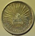World Coins - Mexico Silver 8 Reales 1899 Zs FZ