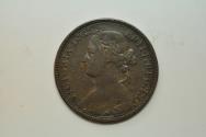 World Coins - Great Britain; Farthing 1875-H