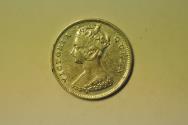 World Coins - Hong Kong; Silver 10 Cents 1899
