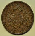 World Coins - Austria Bronze Kreuzer 1885  XF