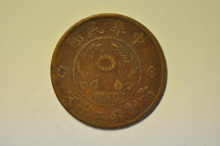 World Coins - China Honan; Copper 20 Cash no date -1920