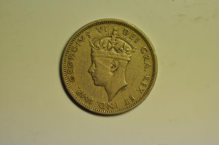 World Coins - Cyprus; Shilling 1947